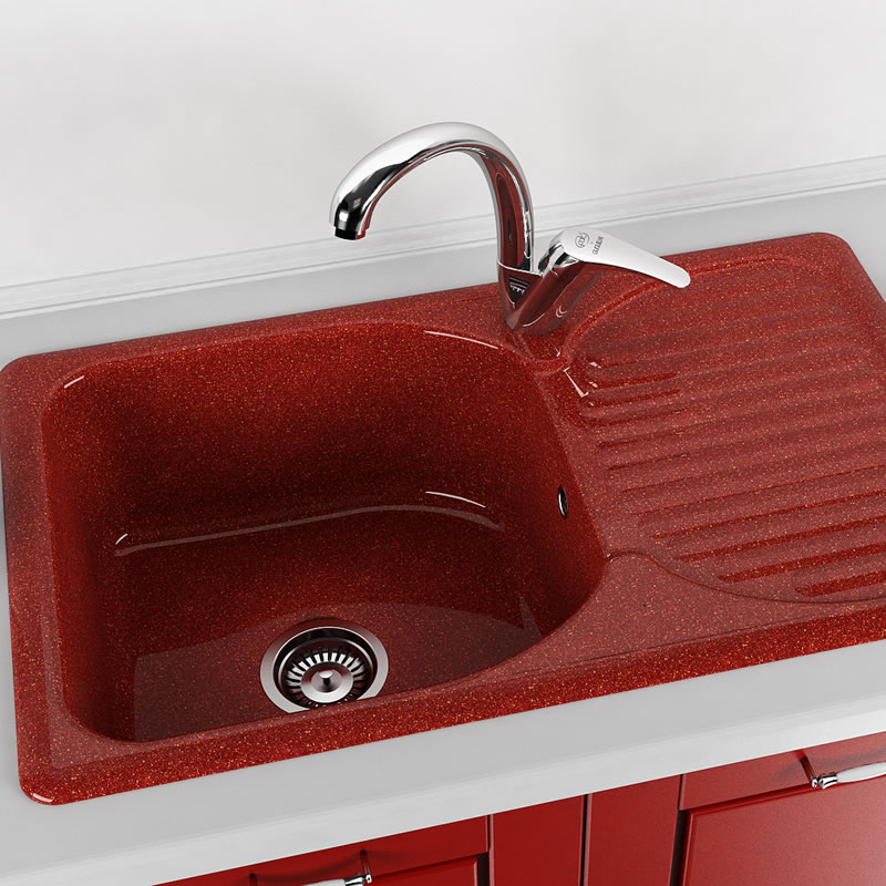 Colored Kitchen Sink 4 
